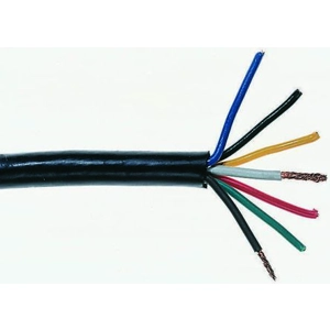 Length of 7 Core Trailer-Caravan-LED Lights Wire Cable - Rated to 11 AMPS