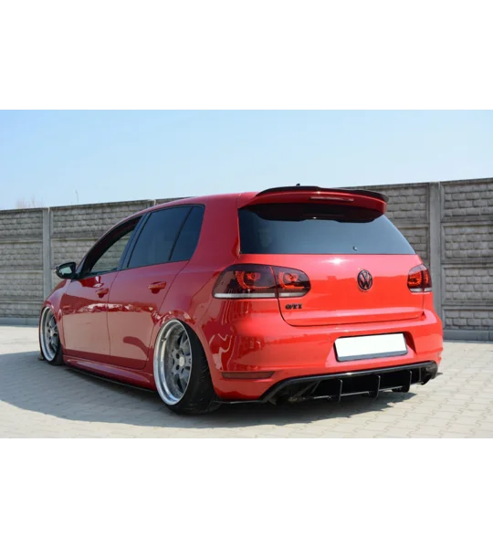 VW Golf MK VI Maxton GTI R20 Roof Spoiler Extension Cap