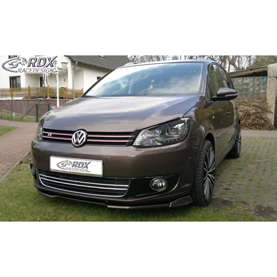 VW Caddy Touran Yrs 11- Front Bumper Lip Splitter Spoiler RDX Vario
