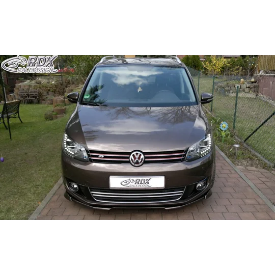 VW Caddy Touran Yrs 11- Front Bumper Lip Splitter Spoiler RDX Vario