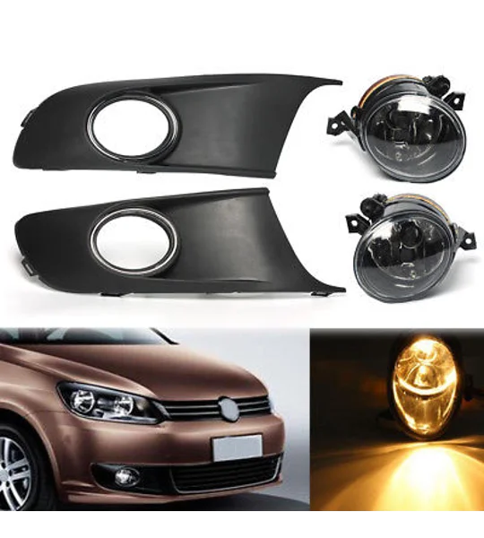 VW Caddy Van Yrs 2010 - 2015 Fog Light Lamp Kit Fogs & Grills