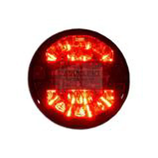 Round LED Hamburger Taillights Trailer Truck Stop Ind Tail COPY