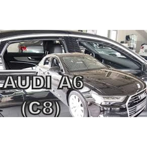Audi A6 C8 Yrs 2018 Onwards Heko Brand New 4 Piece Wind Deflectors Visors