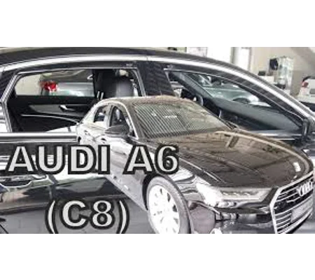 Audi A6 C8 Yrs 2018 Onwards Heko Brand New 4 Piece Wind Deflectors Visors