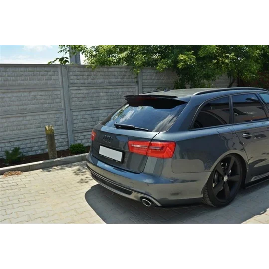 Audi A6 S Line Avant C7 Yrs 11-on MAXTON Rear Bumper Extensions Spats