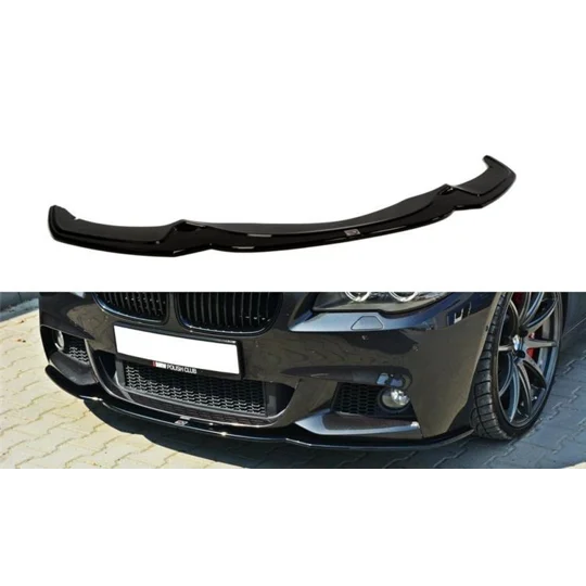 BMW F10 5 Series Yrs 10- , Front Bumper Splitter Diffuser Lip Plastic