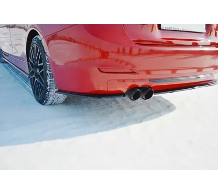 BMW F30 3 Series SE Models, Maxton Rear Bumper Splitter/Lip Plastic Spats