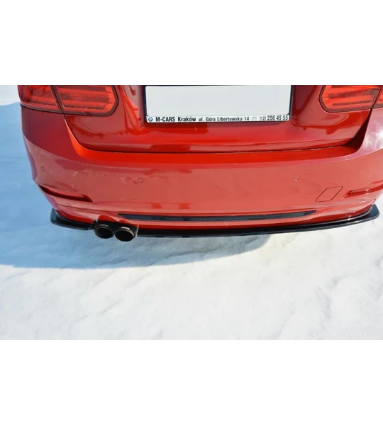 BMW F30 3 Series SE Models, Maxton Rear Bumper Splitter/Lip Plastic Spats