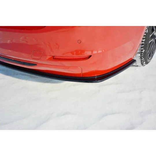 BMW F30 3 Series SE Models, Maxton Rear Bumper Splitter/Lip Plastic Spats