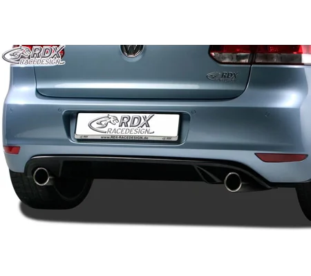 VW Golf MK 6 VI 09-12 GTI Rear Bumper Insert Diffuser Plastic 3DR & 5DR