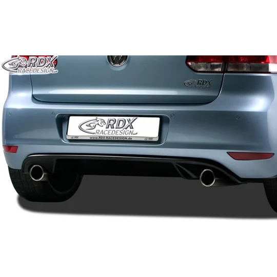 VW Golf MK 6 VI 09-12 GTI Rear Bumper Insert Diffuser Plastic 3DR & 5DR