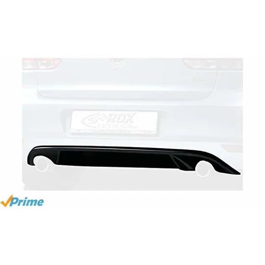 VW Golf MK 6 VI 09-12 GTI Rear Bumper Insert Diffuser Plastic 3DR & 5DR