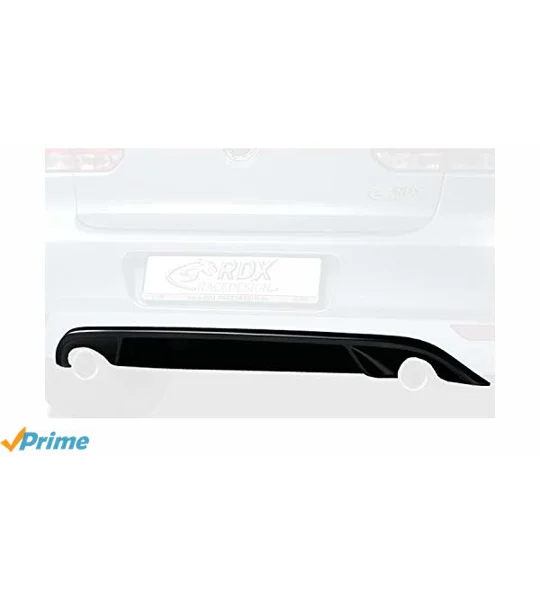 VW Golf MK 6 VI 09-12 GTI Rear Bumper Insert Diffuser Plastic 3DR & 5DR