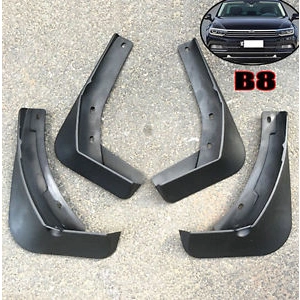 VW Passat B8 Yrs 15 ON   4pc Set Fitted Moulded Mudflaps