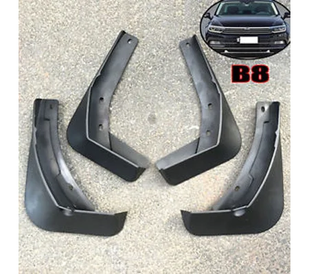 VW Passat B8 Yrs 15 ON 4pc Set Fitted Moulded Mudflaps