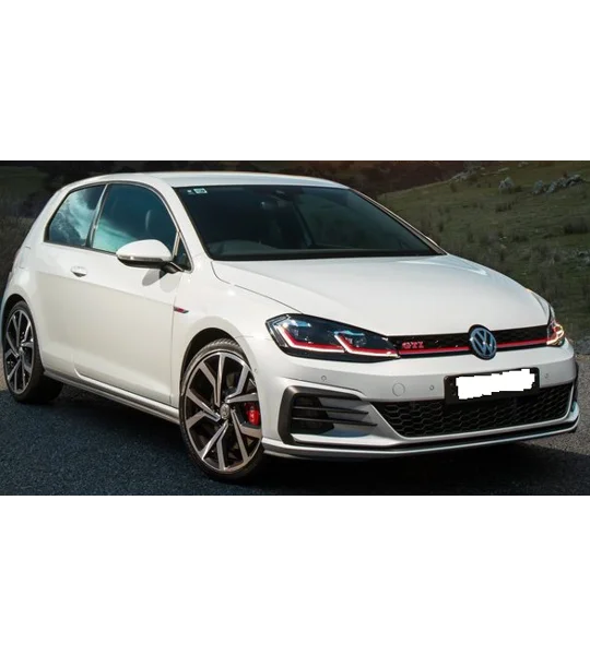 VW Golf Mk 7.5 VII Facelift Yrs 2017-2022 Front Bumper Complete with Led Fogs