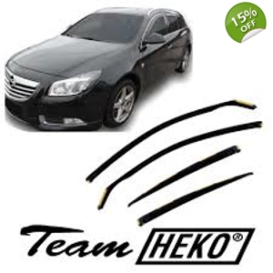 Opel Vauxhall Insignia 5drs Estate Yrs 09 - on Brand New Heko 4 Piece Wind Deflectors 25382