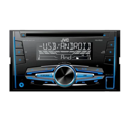 JVC KW R520 Double Din Car Stereo Cd Radio