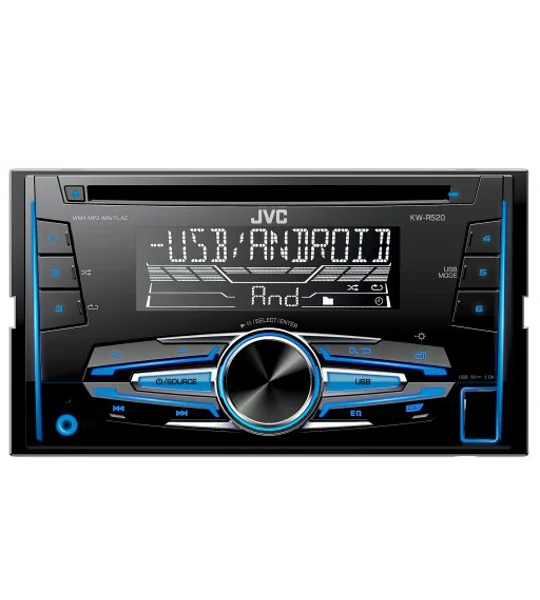 JVC KW R520 Double Din Car Stereo Cd Radio