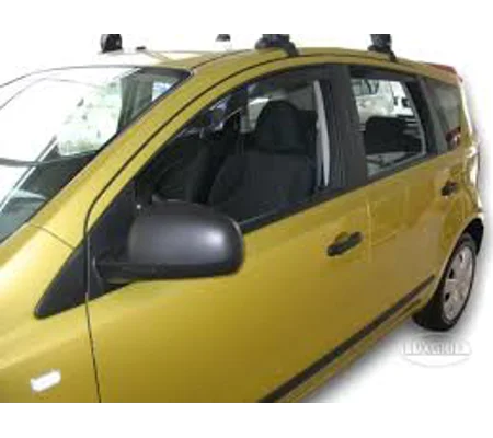 Nissan Note Yrs 06-12 5DR Hatchback Brand New Heko 4 Piece Wind Deflectors 24245