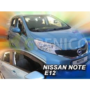 Nissan Note Yrs 2013 onwards 5Drs Hatchback Brand New Heko 4 Piece Wind Deflectors 24284