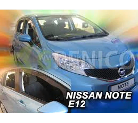 Nissan Note Yrs 2013 onwards 5Drs Hatchback Brand New Heko 4 Piece Wind Deflectors 24284