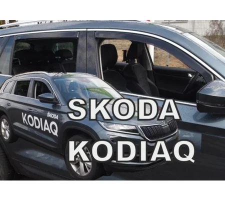 Skoda Kodiaq 5Drs Yrs 2016 onwards Brand New Heko 4 Piece Wind Deflectors 28349
