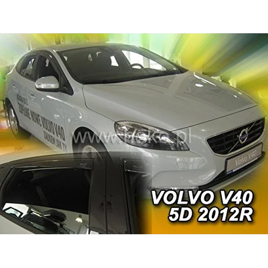 Volvo V40 5Drs 2012 onwards Brand New Heko 4 Piece Wind Deflectors 31238