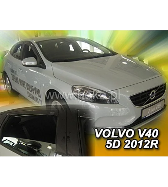 Volvo V40 5Drs 2012 onwards Brand New Heko 4 Piece Wind Deflectors 31238