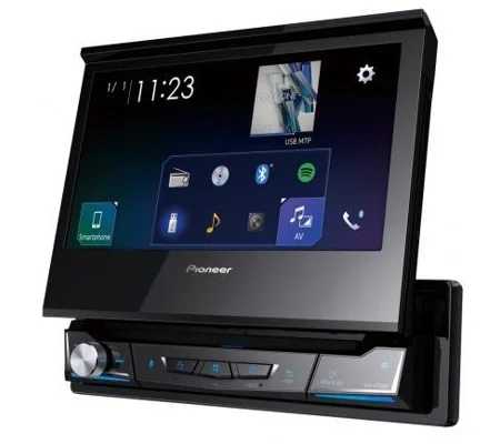 Pioneer AVH-A7100BT - 7" Motorised Screen CD DVD Bluetooth Stereo SPOTIFY