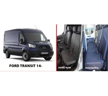 Ford Transit Yrs 14 - Tailored Seat Covers Set Heavy Duty