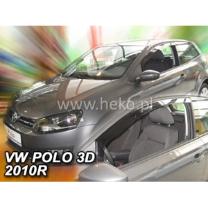 VW Polo 6R Yrs 09-17 3drs Brand New Heko 2 Piece Wind Deflectors 31179