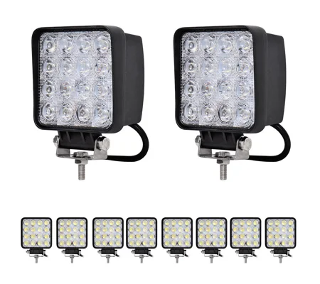 48 Watt LED High Power Cree Work Lamp Light, 12 & 24 Volt