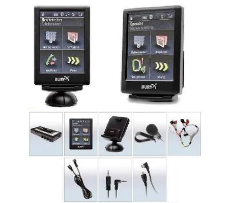 Bury CC9068 Bluetooth Car Kit Handsfree Touchscreen