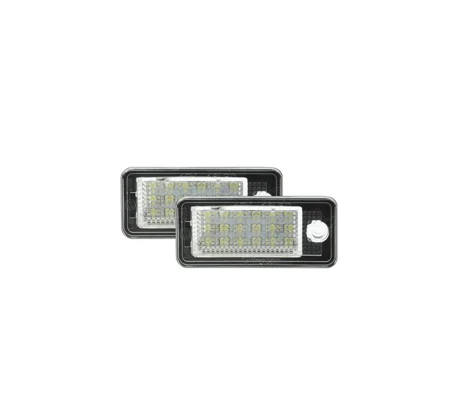 License Plate LED Number Plate Lights udi A3/S3 04-09, A3 Cabriolet 08-09, A4/S4 B6/8E/8H 01-05, A4/S4 B7/8E/8H 05-08, A6/C6 4F 05-09, S6 05-09, A8/
