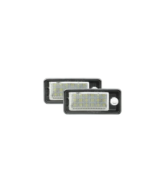 License Plate LED Number Plate Lights udi A3/S3 04-09, A3 Cabriolet 08-09, A4/S4 B6/8E/8H 01-05, A4/S4 B7/8E/8H 05-08, A6/C6 4F 05-09, S6 05-09, A8/