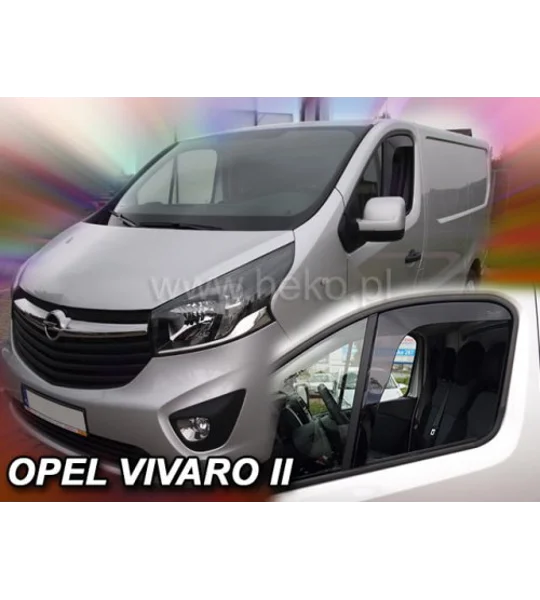 OPEL VIVARO III 2019- New 2 Piece Heko Wind Deflectors 12264