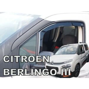 Citreon Berlingo Opel Combo Yrs 2018 on New 2 Piece Heko Wind Deflectors 25403