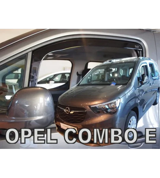Citreon Berlingo Opel Combo Yrs 2018 on New 2 Piece Heko Wind Deflectors 25403
