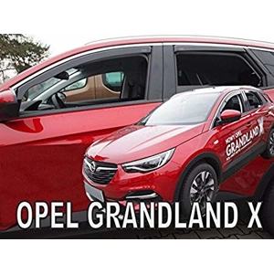 Opel Vauxhall Grandland X Yrs 2017 0n Brand New 4 Piece Heko Wind Deflectors 25402