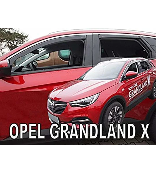 Opel Vauxhall Grandland X Yrs 2017 0n Brand New 4 Piece Heko Wind Deflectors 25402