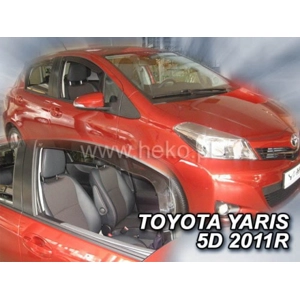 Toyota Yaris 5drs Yrs 11- Brand New Heko 4 Piece Wind Deflectors