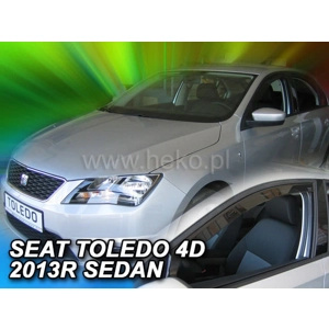 Seat Toledo Yrs 2016 onwards Brand New Heko 4 Piece Wind Deflectors 28237