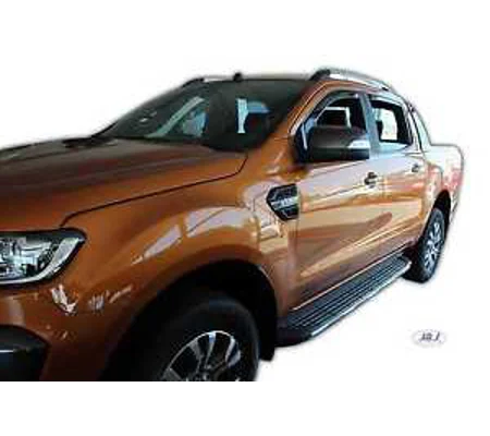 Ford Ranger Yrs 2012 on Brand New Heko 4 Piece Wind Deflectors 15304