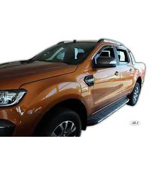Ford Ranger Yrs 2012 on Brand New Heko 4 Piece Wind Deflectors 15304