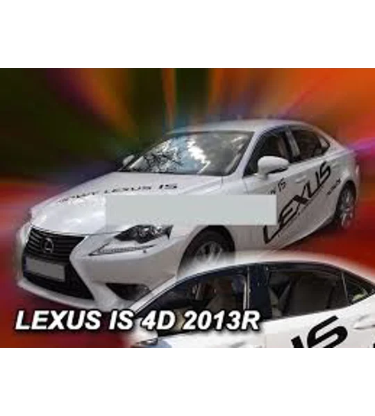 Lexus IS200 III 3 Yrs 2013 on Brand New Heko 4 Piece Wind Deflectors 30021