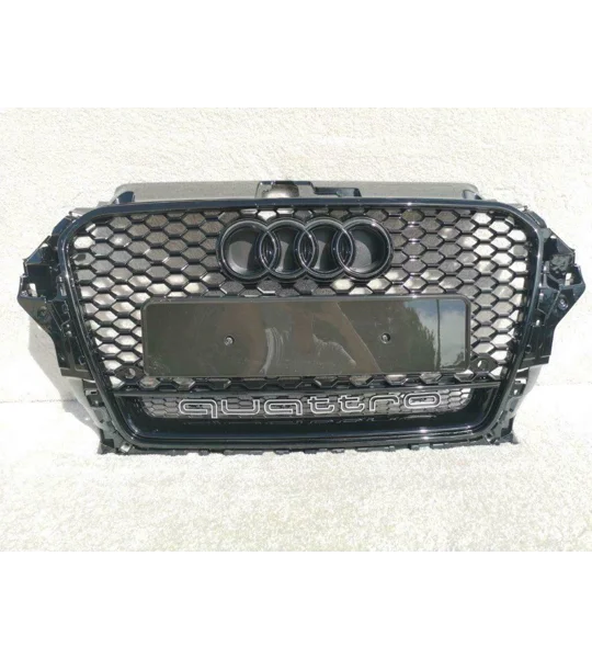 Audi A3 8V 3drs Hatch & 5drs Sportback Yrs 13-15 ,Honeycomb Black Grill RS3 NEW