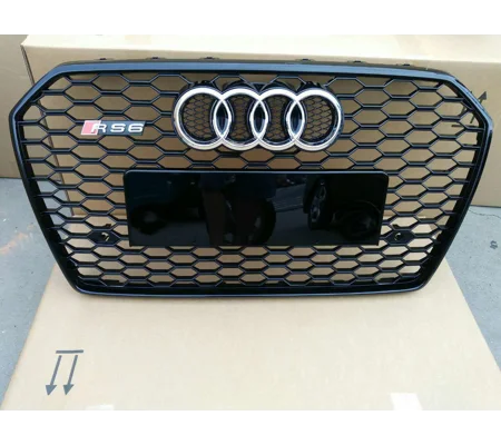 Audi A6 C7 Facelift Yrs 15-18 ,Honeycomb Black Grill RS6 NEW