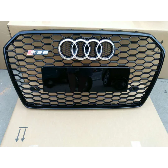 Audi A6 C7 Facelift Yrs 15-18 ,Honeycomb Black Grill RS6 NEW
