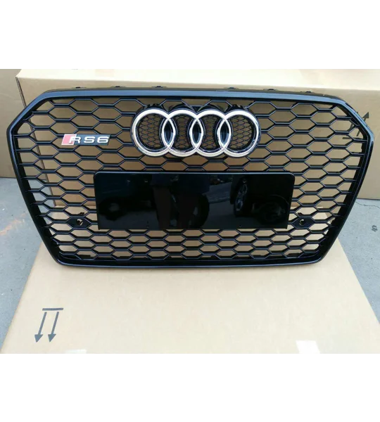 Audi A6 C7 Facelift Yrs 15-18 ,Honeycomb Black Grill RS6 NEW